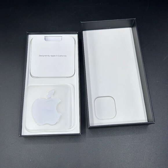 EMPTY BOX iPhone 12 Pro Max Black Replacement Case EMPTY BOX - Picture 5 of 5